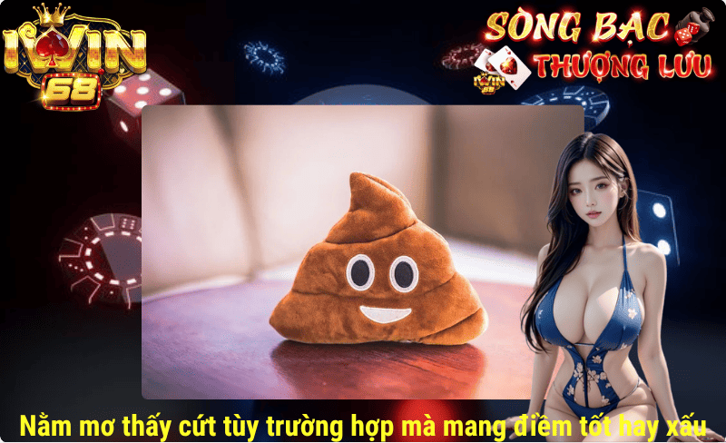 Nằm mơ thấy cứt tùy trường hợp mà mang điềm tốt hay xấu